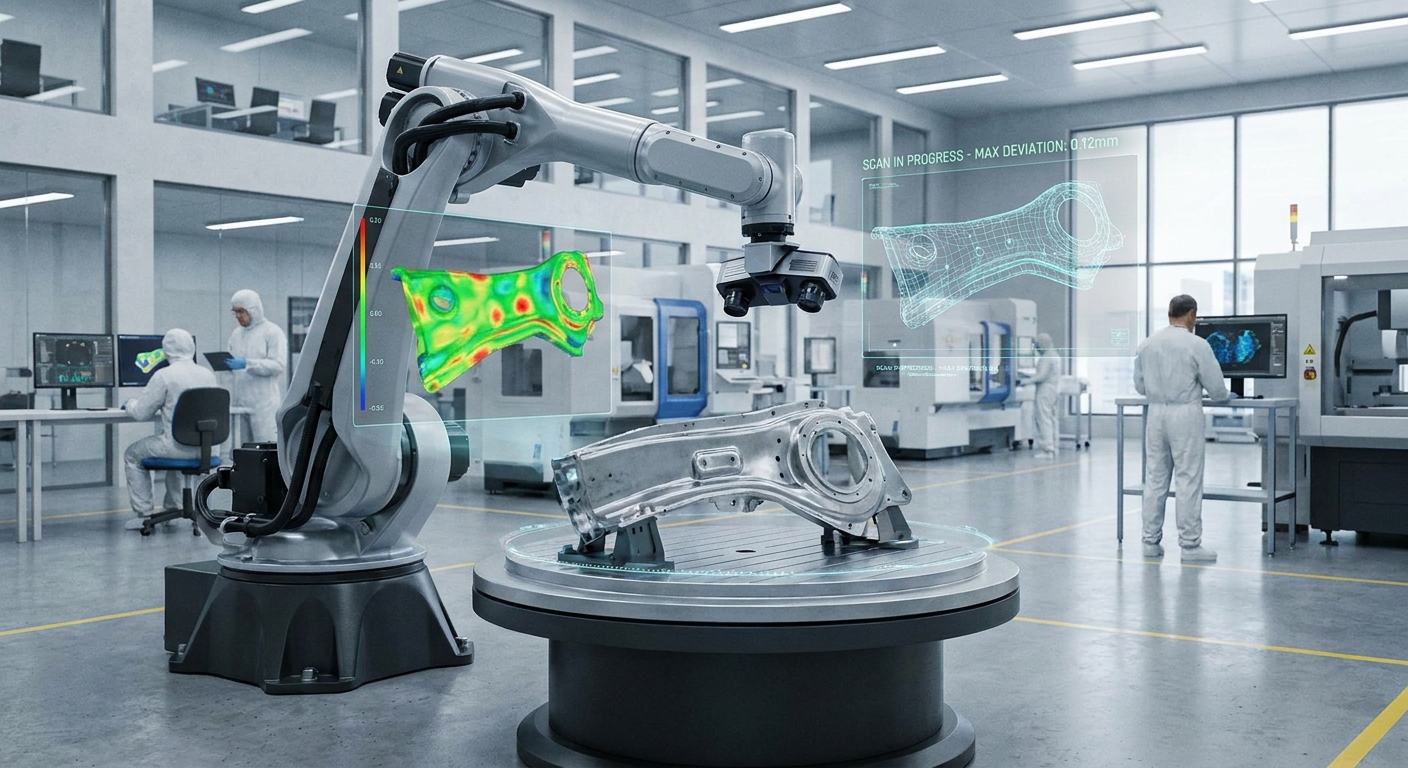 Manufacturing Quality Control: Integrating 3D Scanning for Enhanced Precision in 2026
