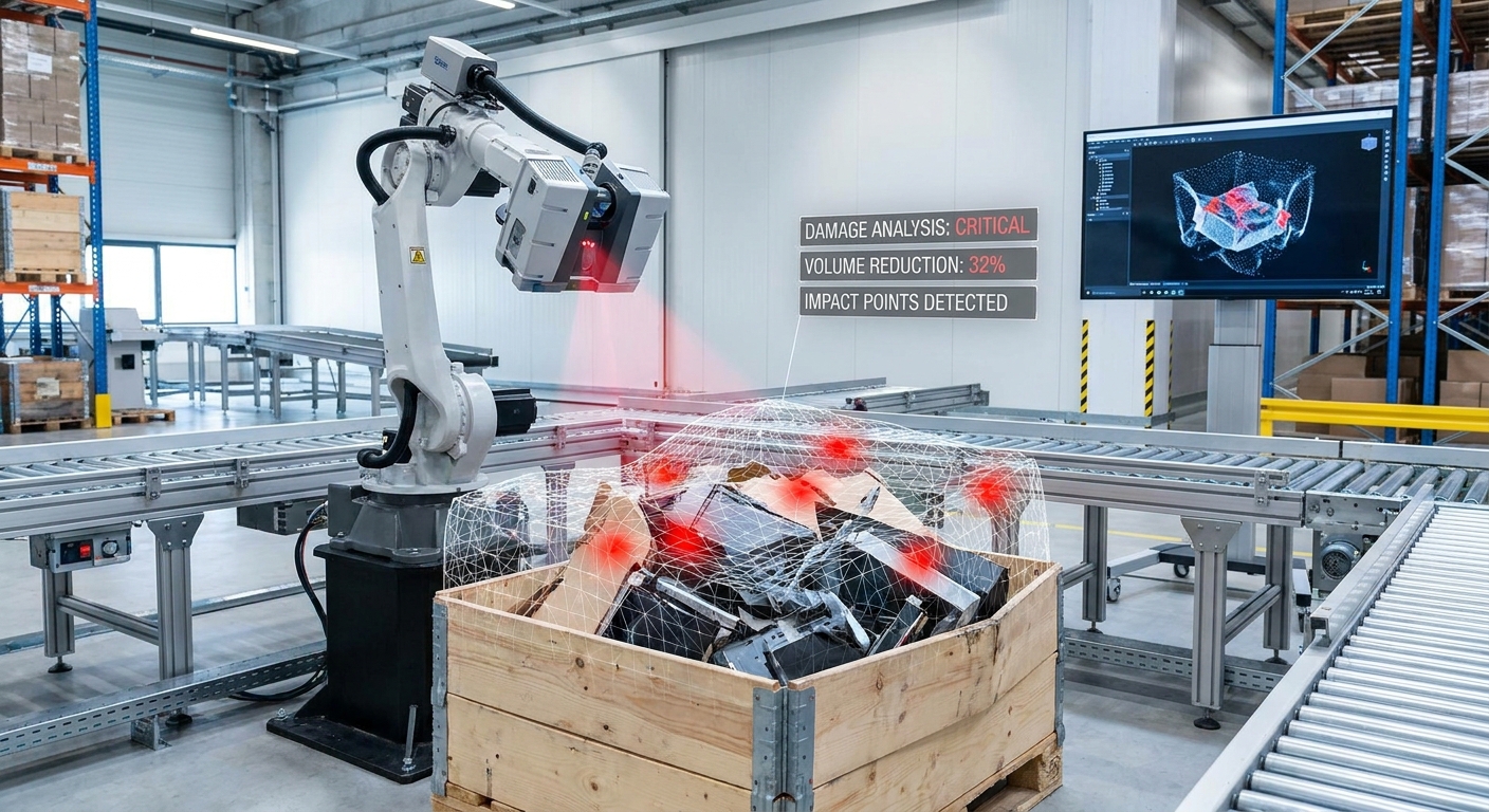 Revolutionizing Freight Damage Assessment: 3D Scanning for Logistics in 2026