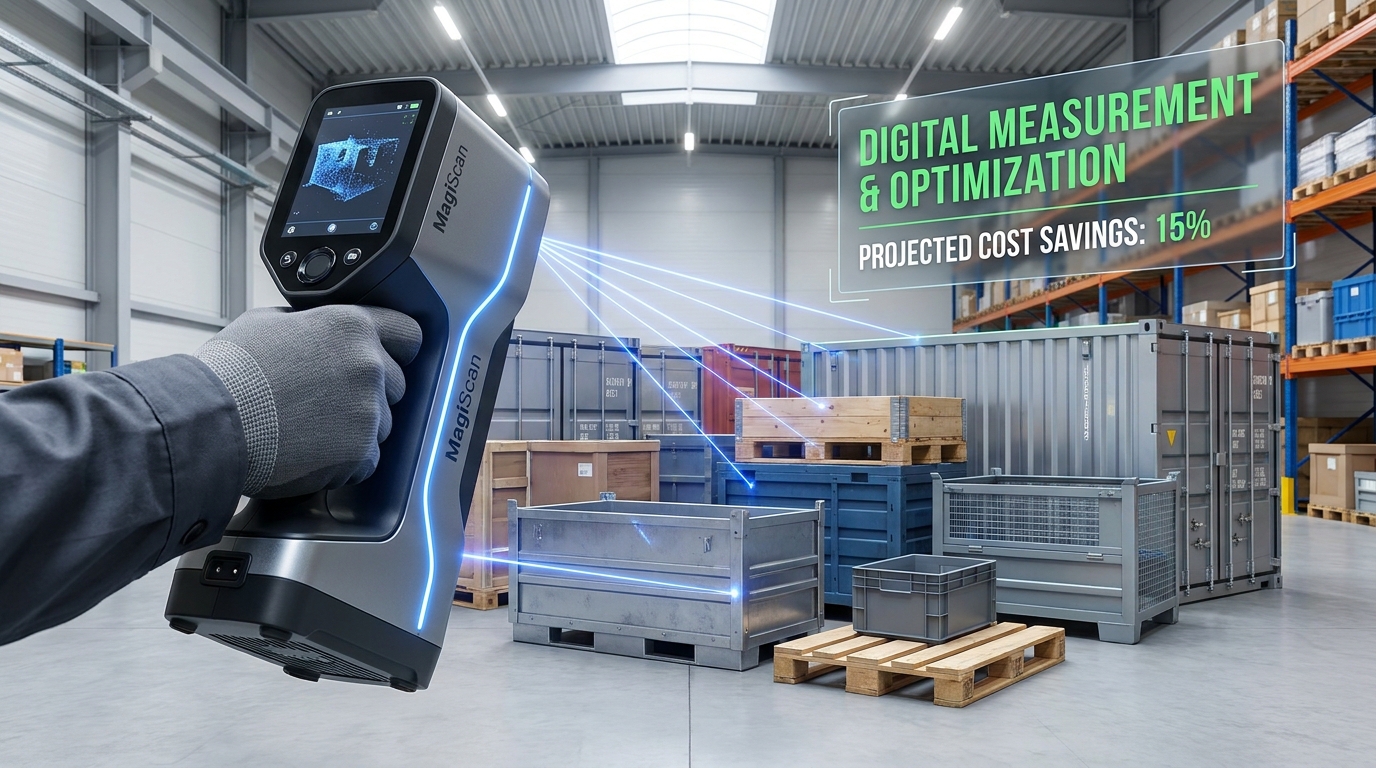 Unlock Logistics Cost Savings in 2026 with 3D Scanning: The MagiScan Advantage
