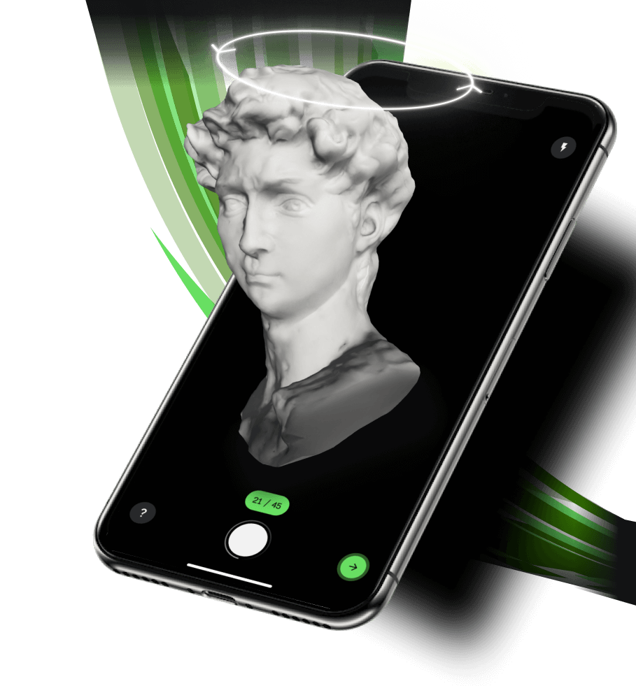 Magiscan 3d scanner app for iOS and Android